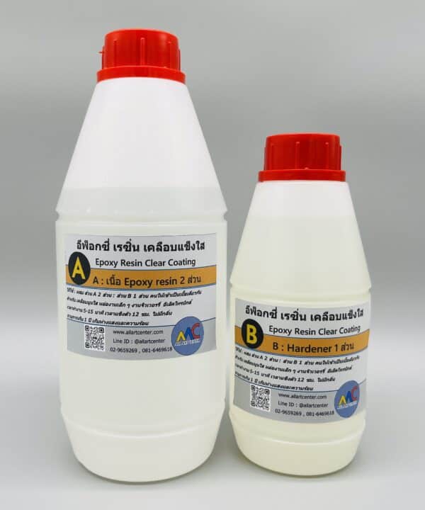 Epoxy resin เคลือบแข็งใส