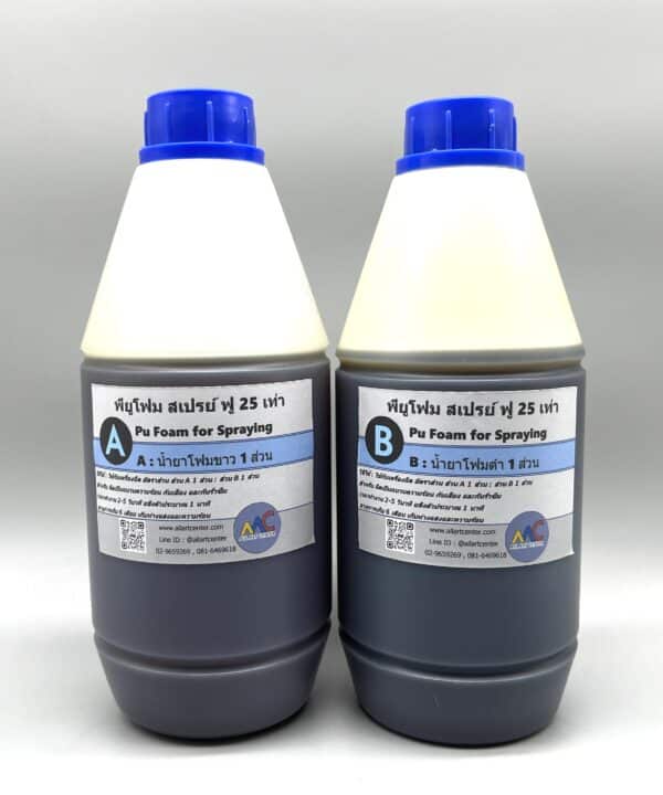 Pu foam สเปรย์ ฟู 25 เท่า