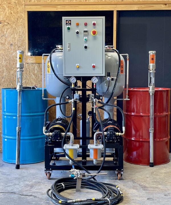 เครื่องฉีดพียูโฟม SP-5 สำหรับงาน Injection เกรดโรงงาน ทนทานสูง